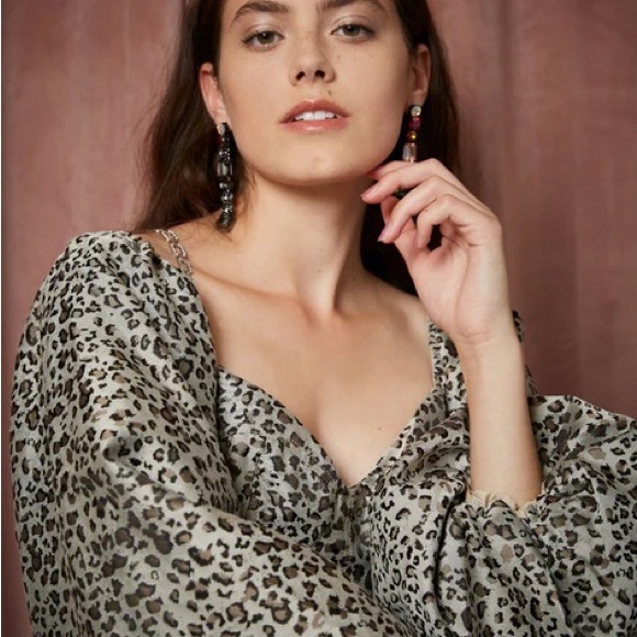 Sister Jane Tempo Leopard Jacquard Mini Dress - Picture 5 of 15